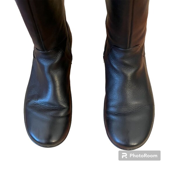 EUC CAMPER Spiral Comet Tall Black Boots US 7M/EU 37 - Picture 8 of 14